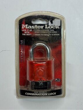 Master Lock 2051XD Titanium Series Locker Lock